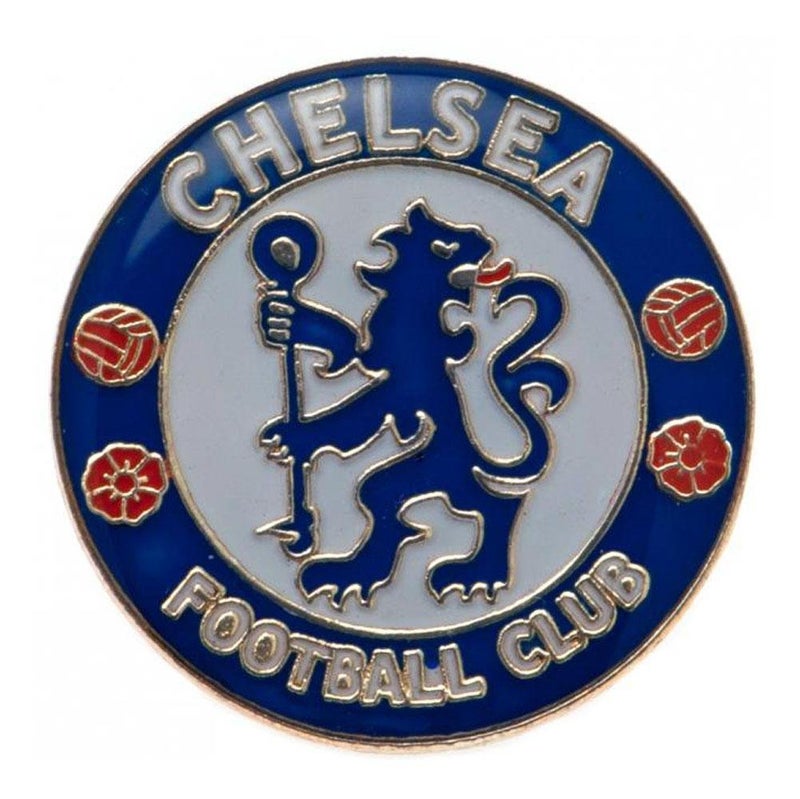 Chelsea دبوس معدني رسمي لنادي تشيلسي FC باللون الأزرق مع شعار النادي - Image 1